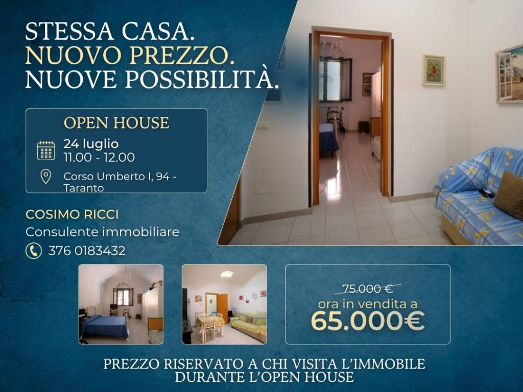 appartamento in vendita a Taranto in zona Borgo