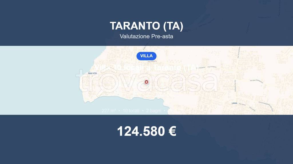 casa indipendente in vendita a Taranto in zona Lido Bruno