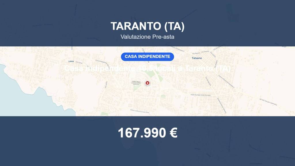 casa indipendente in vendita a Taranto in zona Lama