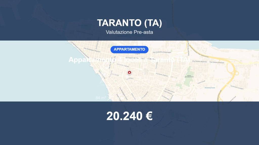 appartamento in vendita a Taranto in zona Tre Carrare-Battisti