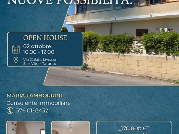 appartamento in vendita a Taranto in zona San Vito
