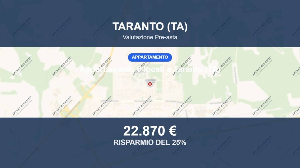 appartamento in vendita a Taranto in zona Paolo VI
