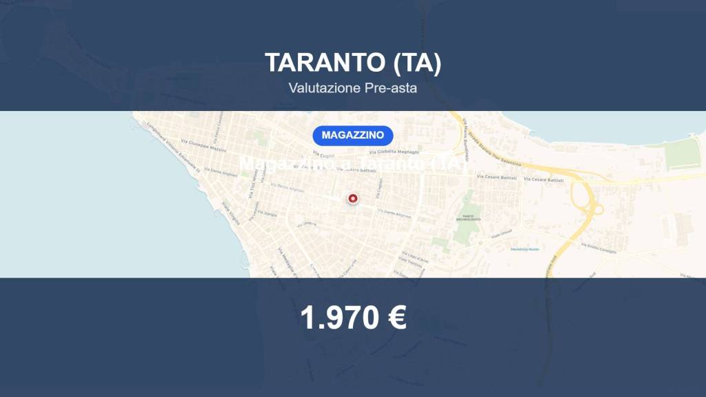 locale commerciale in vendita a Taranto