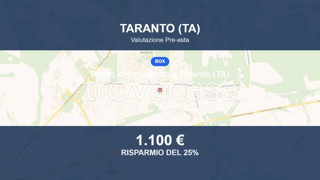 box auto in vendita a Taranto in zona Paolo VI