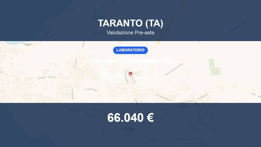 locale commerciale in vendita a Taranto