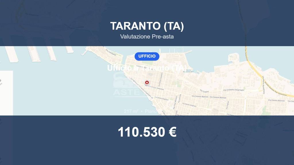 ufficio in vendita a Taranto in zona Borgo