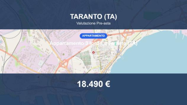 appartamento in vendita a Taranto in zona Tamburi-Croce