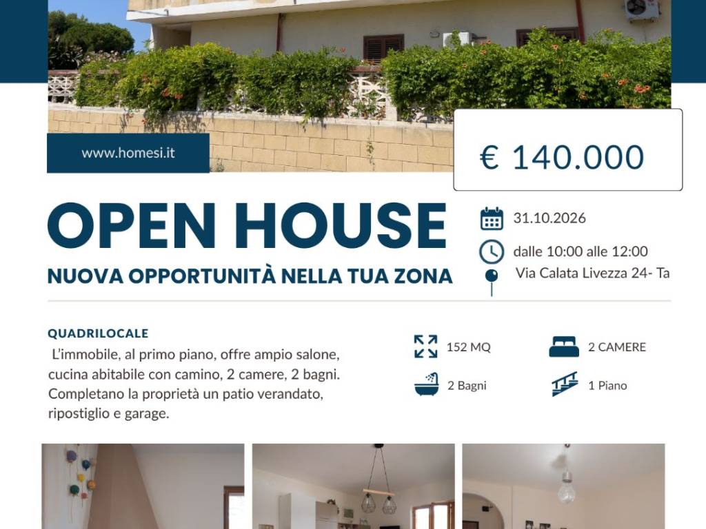 appartamento in vendita a Taranto in zona San Vito