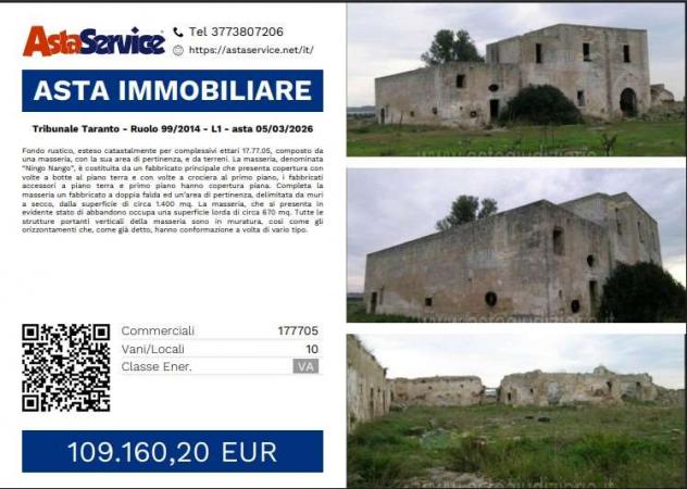 casale in vendita a Statte