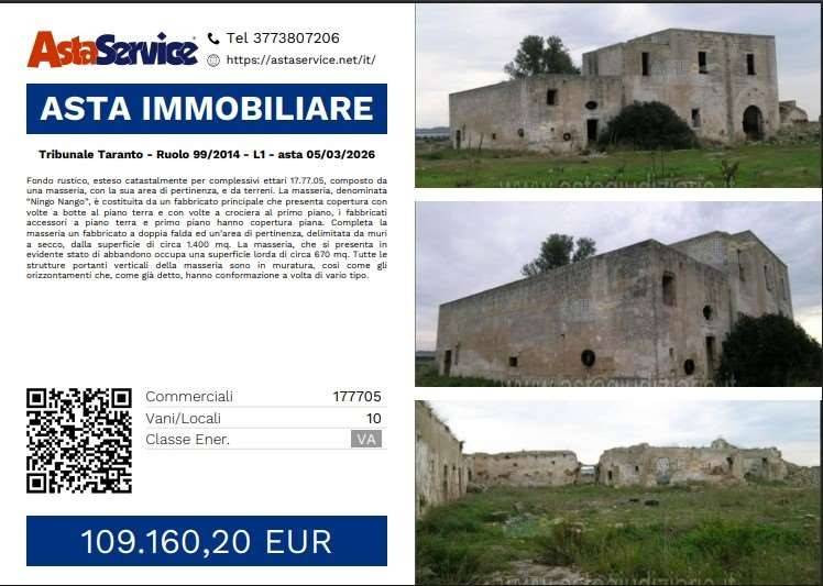 casale in vendita a Statte