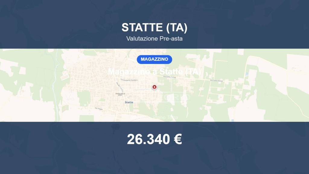 locale commerciale in vendita a Statte