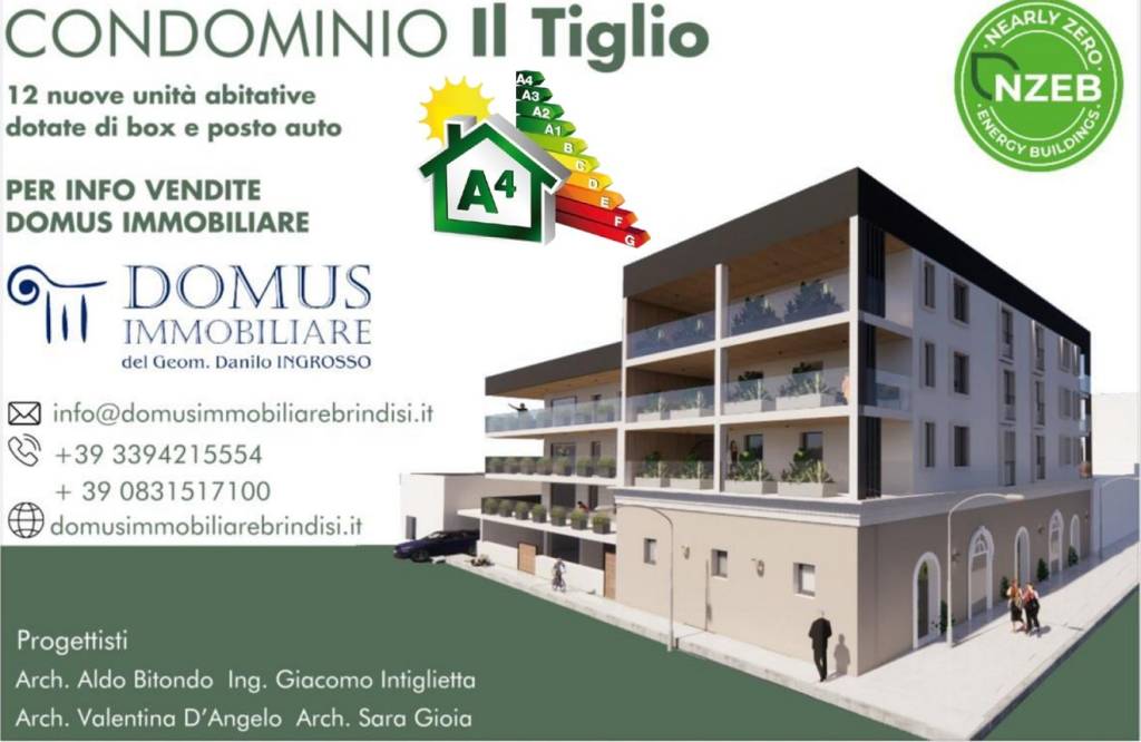 appartamento in vendita a Brindisi in zona Cappuccini