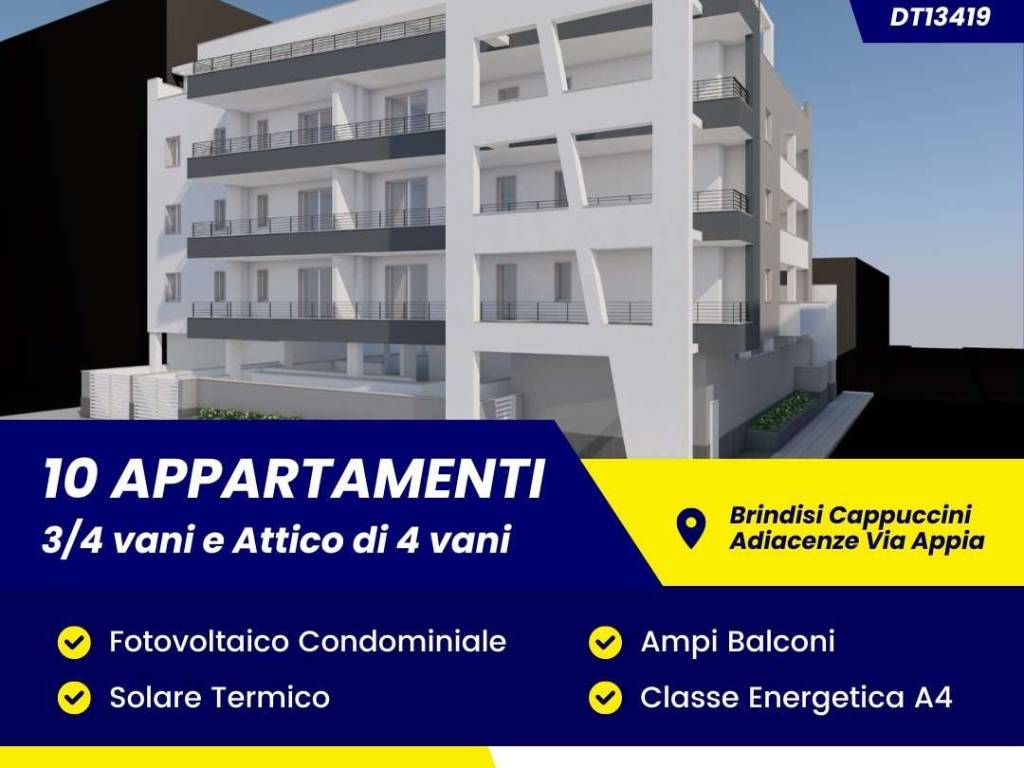appartamento in vendita a Brindisi in zona Commenda