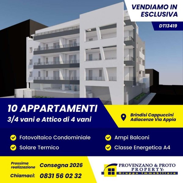 appartamento in vendita a Brindisi