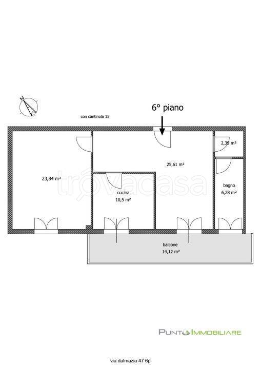 appartamento in vendita a Brindisi in zona Commenda