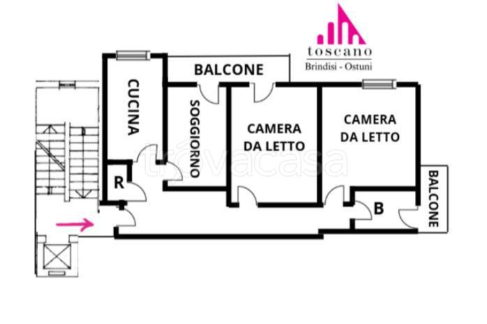 appartamento in vendita a Brindisi in zona Commenda