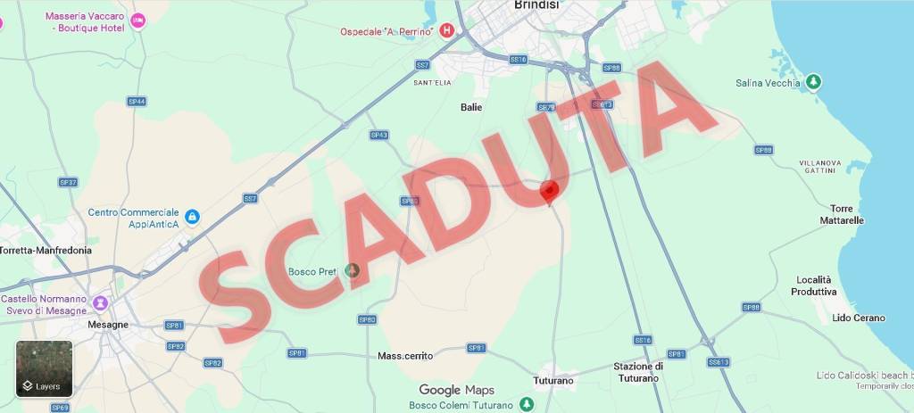 terreno agricolo in vendita a Brindisi in zona Tuturano