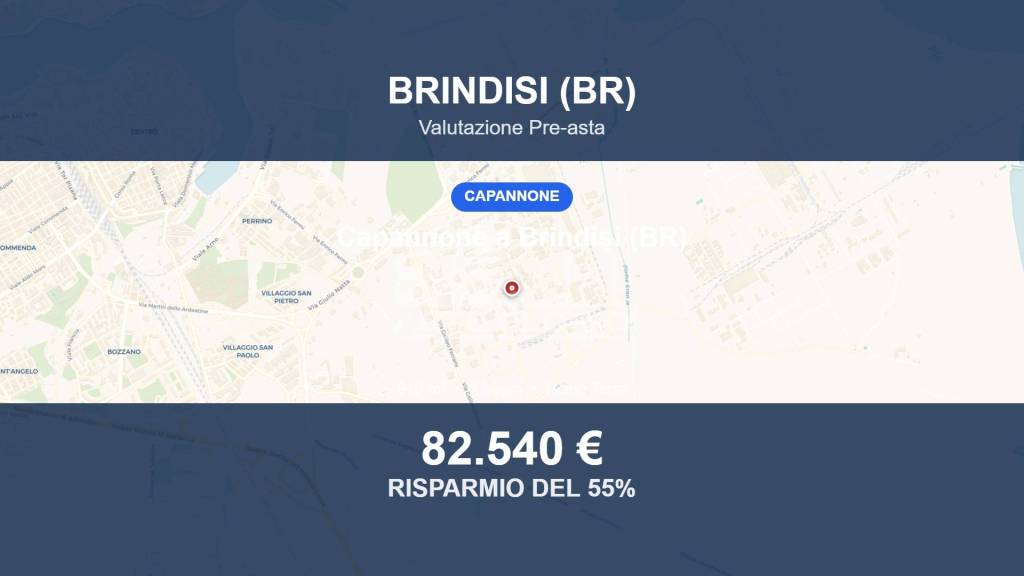 capannone in vendita a Brindisi in zona Perrino