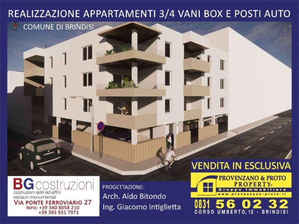 appartamento in vendita a Brindisi in zona Commenda