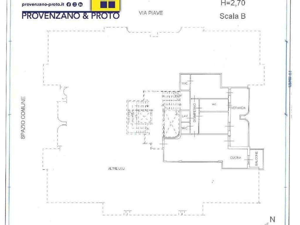 appartamento in vendita a Brindisi in zona Cappuccini