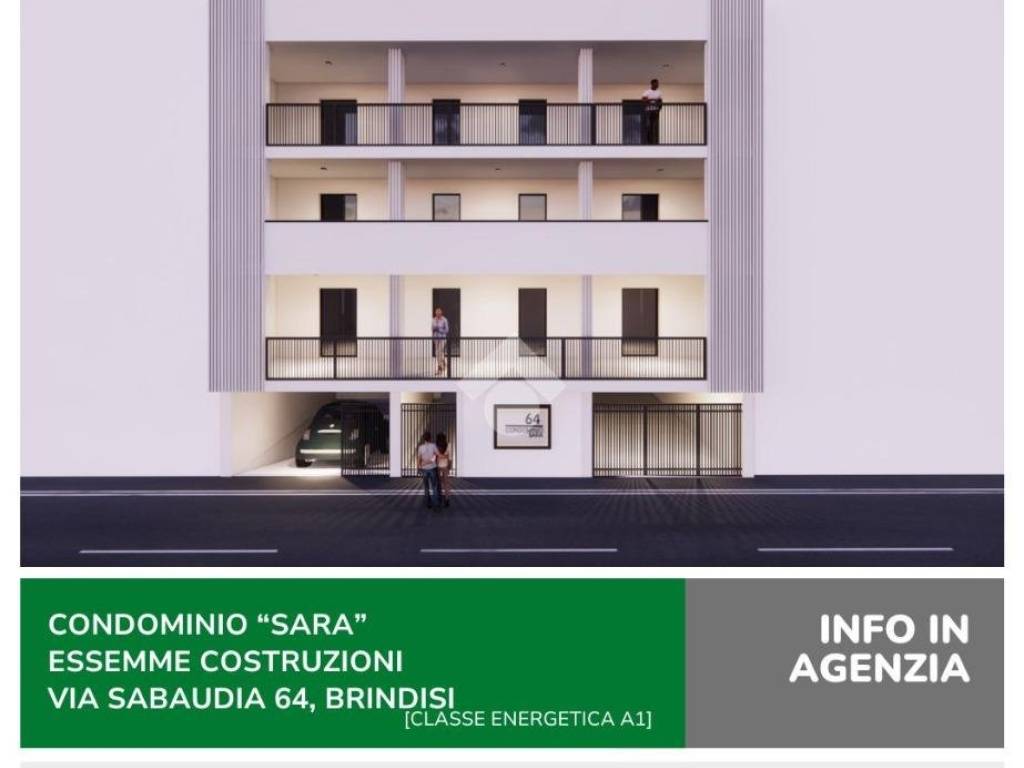 appartamento in vendita a Brindisi in zona Cappuccini