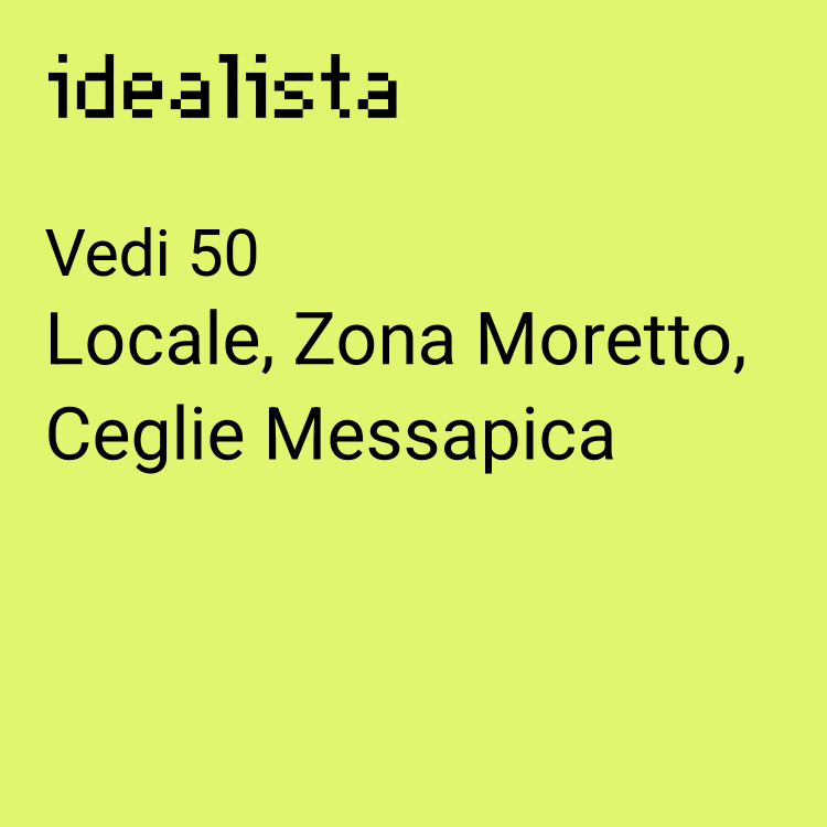 locale commerciale in vendita a Ceglie Messapica