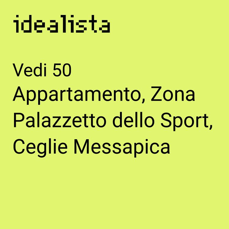 appartamento in vendita a Ceglie Messapica