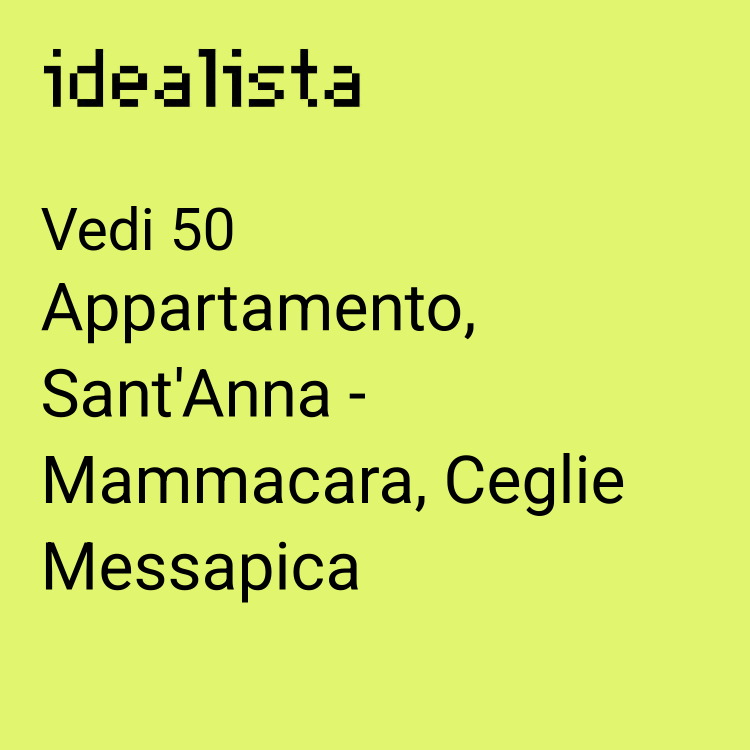 appartamento in vendita a Ceglie Messapica