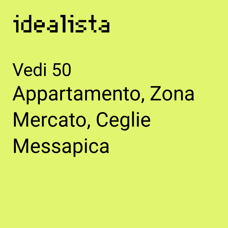 appartamento in vendita a Ceglie Messapica