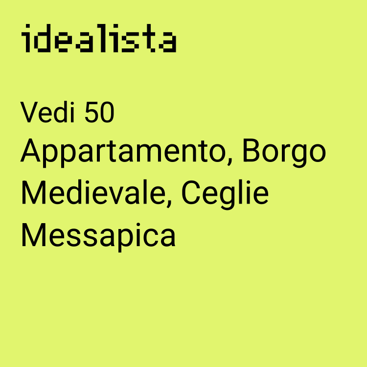 appartamento in vendita a Ceglie Messapica