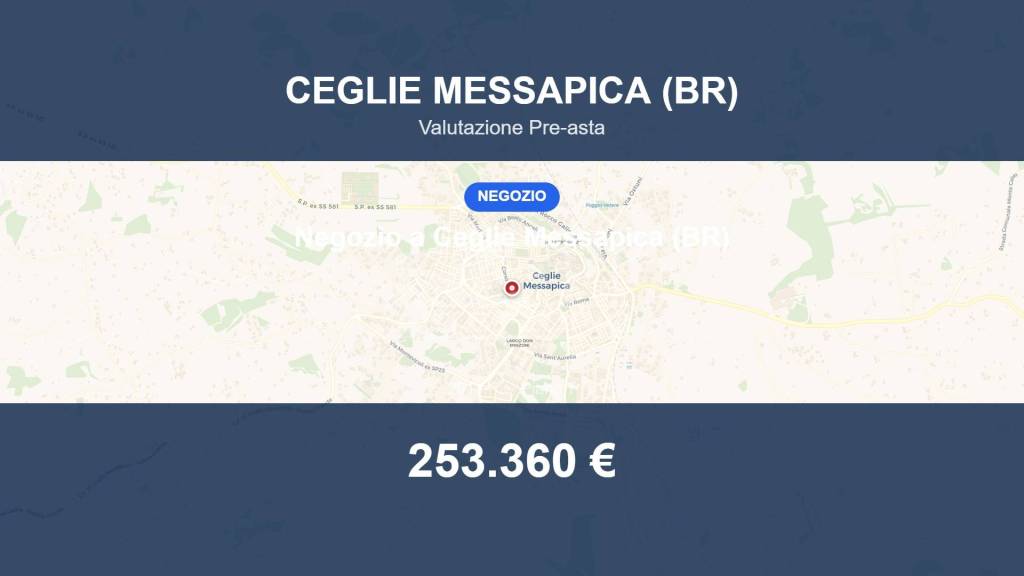 negozio in vendita a Ceglie Messapica