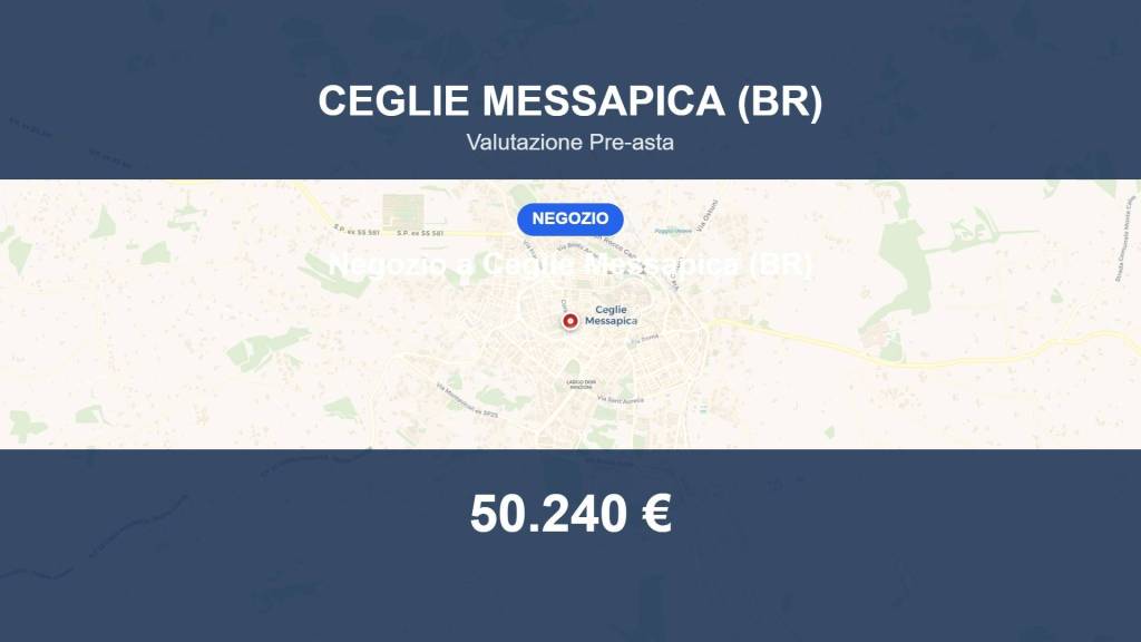 negozio in vendita a Ceglie Messapica