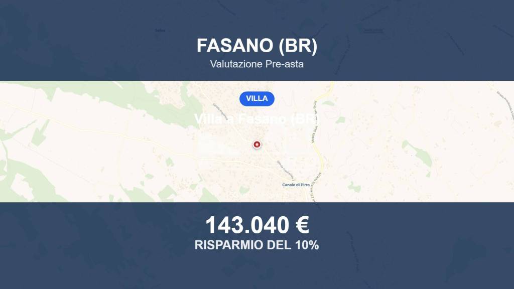 casa indipendente in vendita a Fasano in zona Canale di Pirro