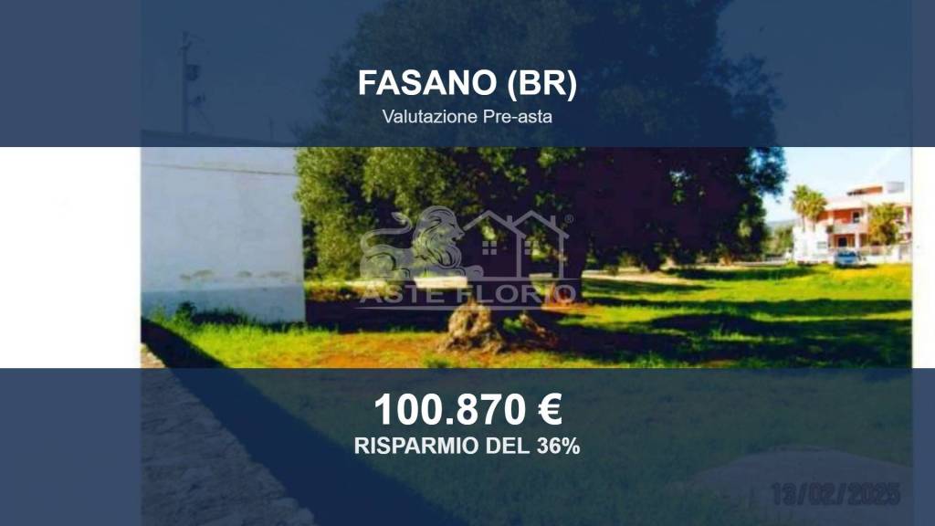 terreno in vendita a Fasano in zona Pezze di Greco