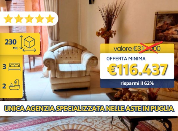 appartamento in vendita ad Oria