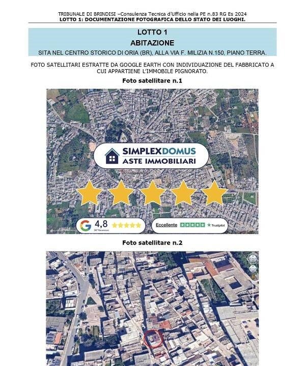 appartamento in vendita ad Oria