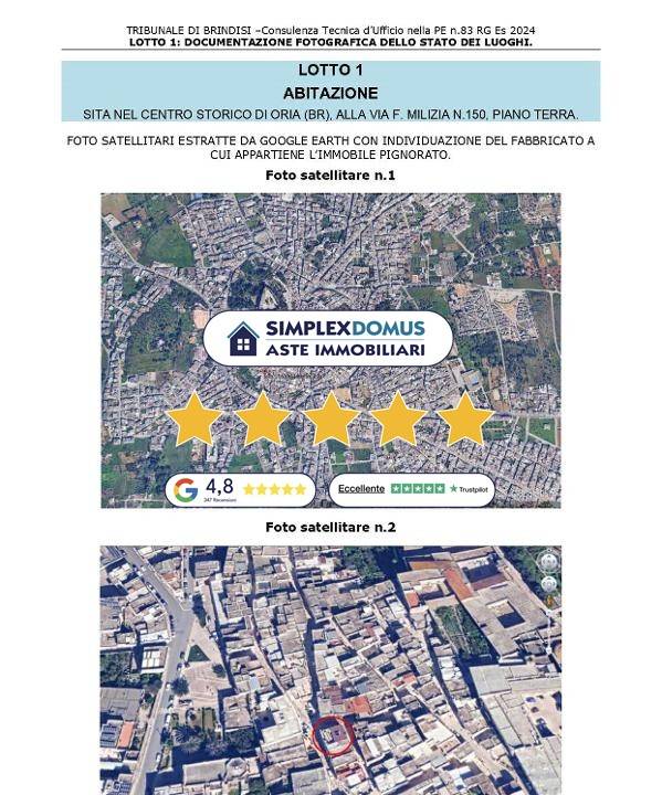 appartamento in vendita ad Oria