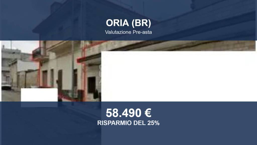 appartamento in vendita ad Oria