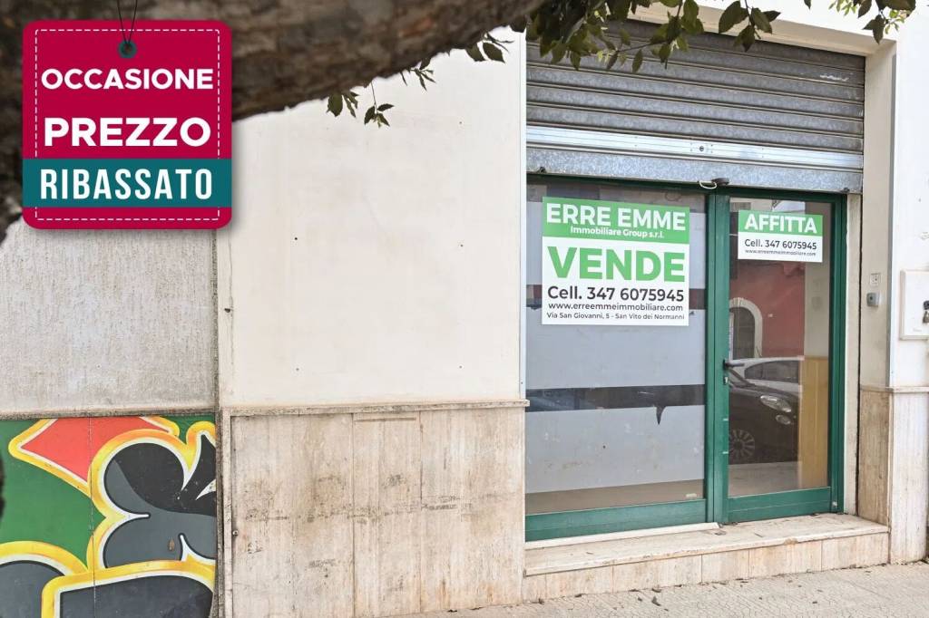 negozio in vendita a San Vito dei Normanni in zona Centro Storico