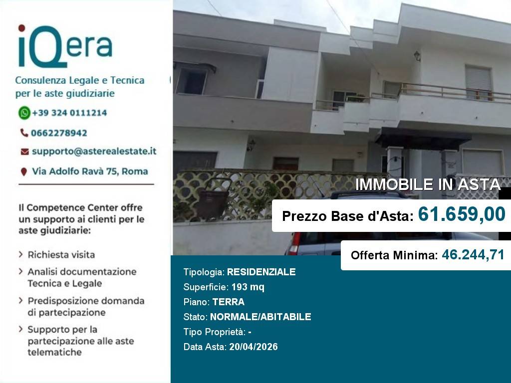 appartamento in vendita a Torchiarolo