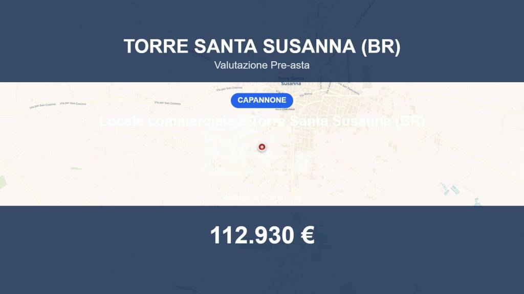locale commerciale in vendita a Torre Santa Susanna
