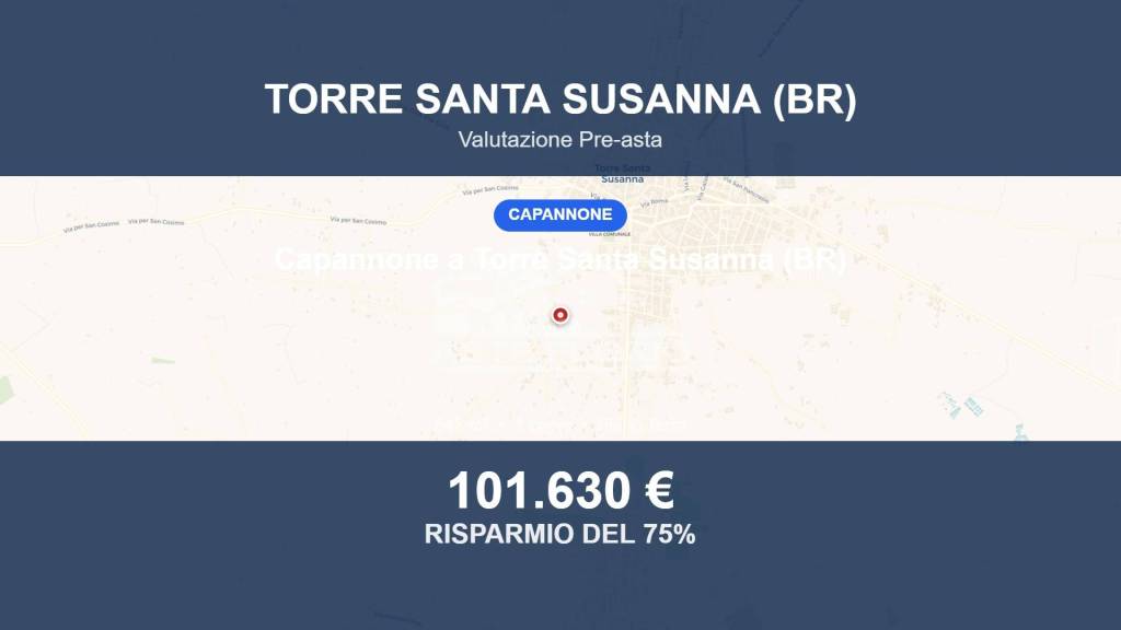 locale commerciale in vendita a Torre Santa Susanna