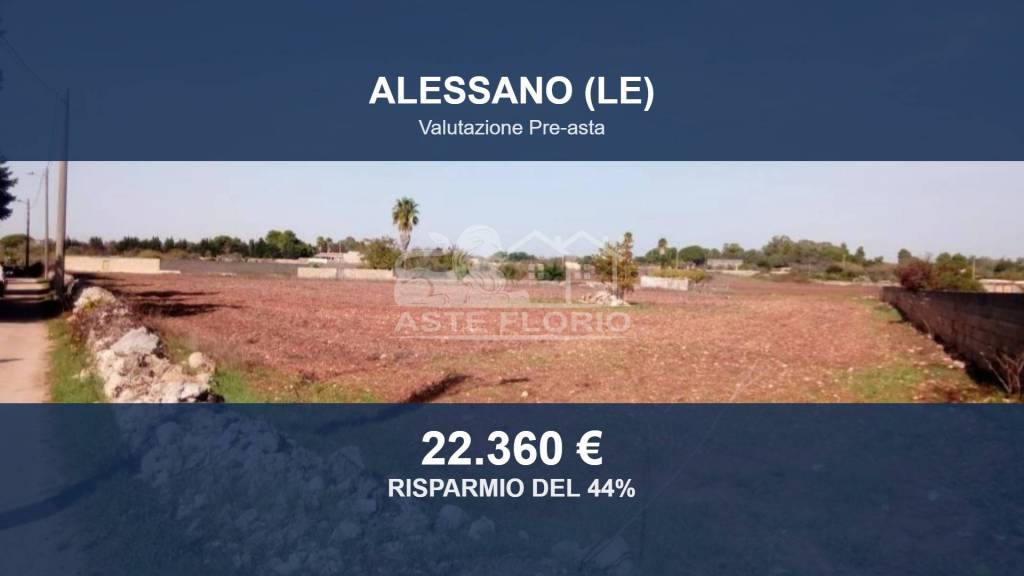 terreno in vendita ad Alessano in zona Montesardo