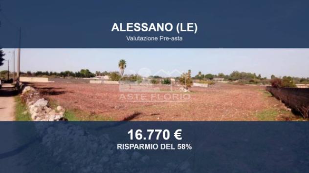 terreno agricolo in vendita ad Alessano in zona Montesardo