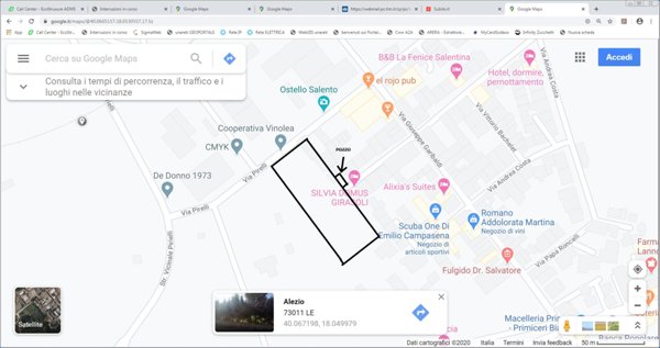 terreno in vendita ad Alezio