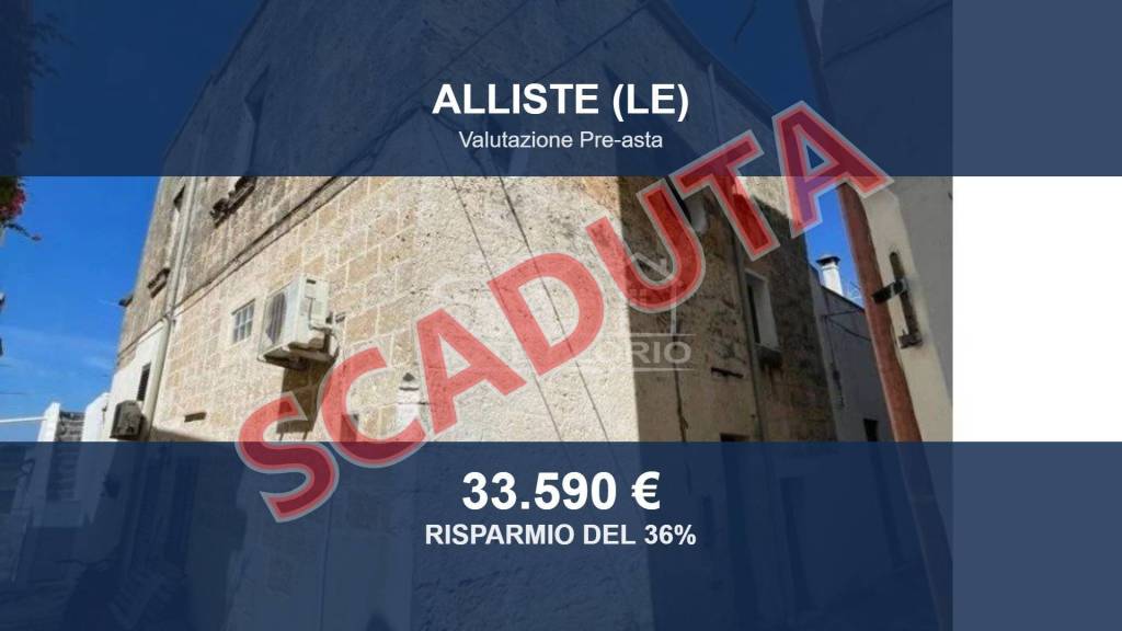 appartamento in vendita ad Alliste in zona Felline