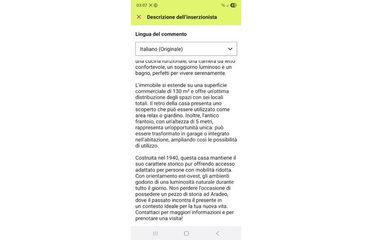 casa indipendente in vendita ad Aradeo