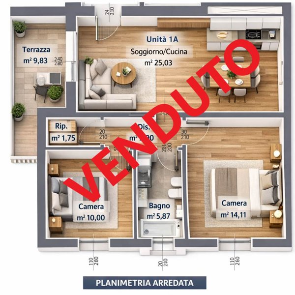 appartamento in vendita a Cavallino