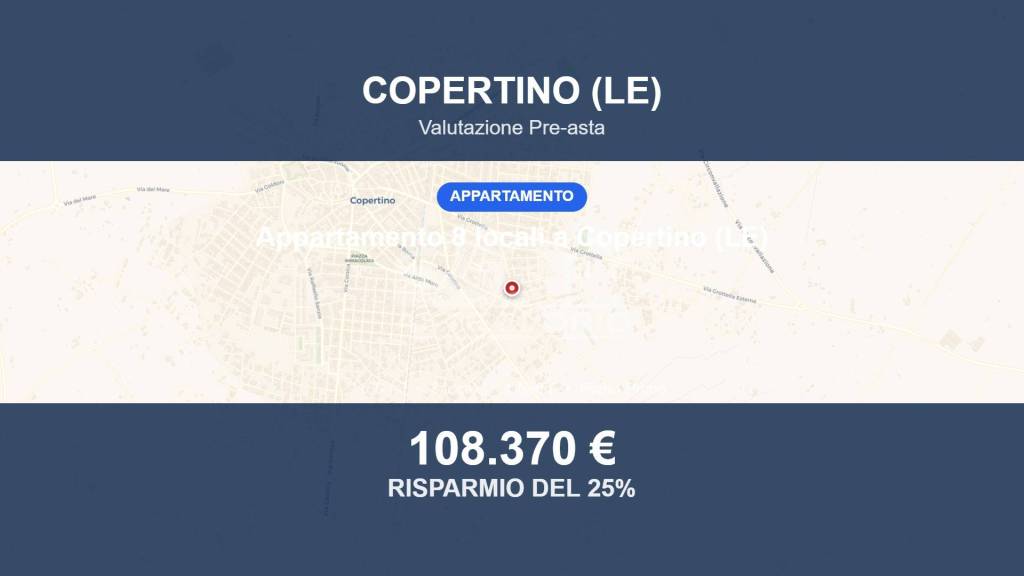 appartamento in vendita a Copertino
