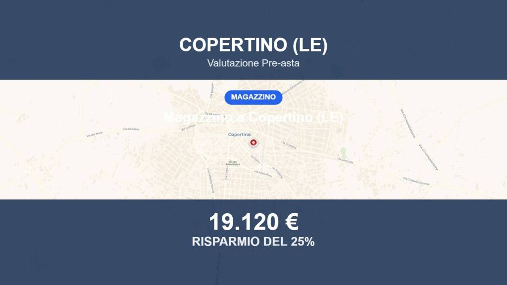locale commerciale in vendita a Copertino